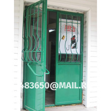 На фото Дверь входная металлическая, модель №16 на заказ в Орле