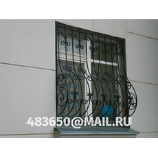 На фото Решетки на окна, модель №19 на заказ в Орле