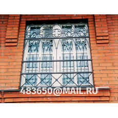 На фото Решетки на окна, модель №27 на заказ в Орле