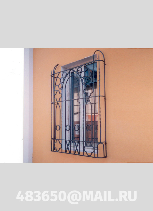 На фото Решетки на окна, модель №28 на заказ в Орле